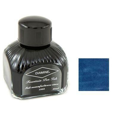 Diamine Bottled Ink 80ml Blue Black