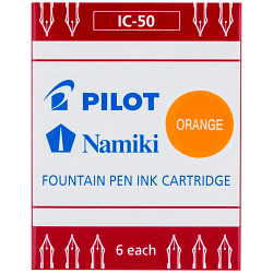 Refill Pilot Ink Cartridges#color_orange