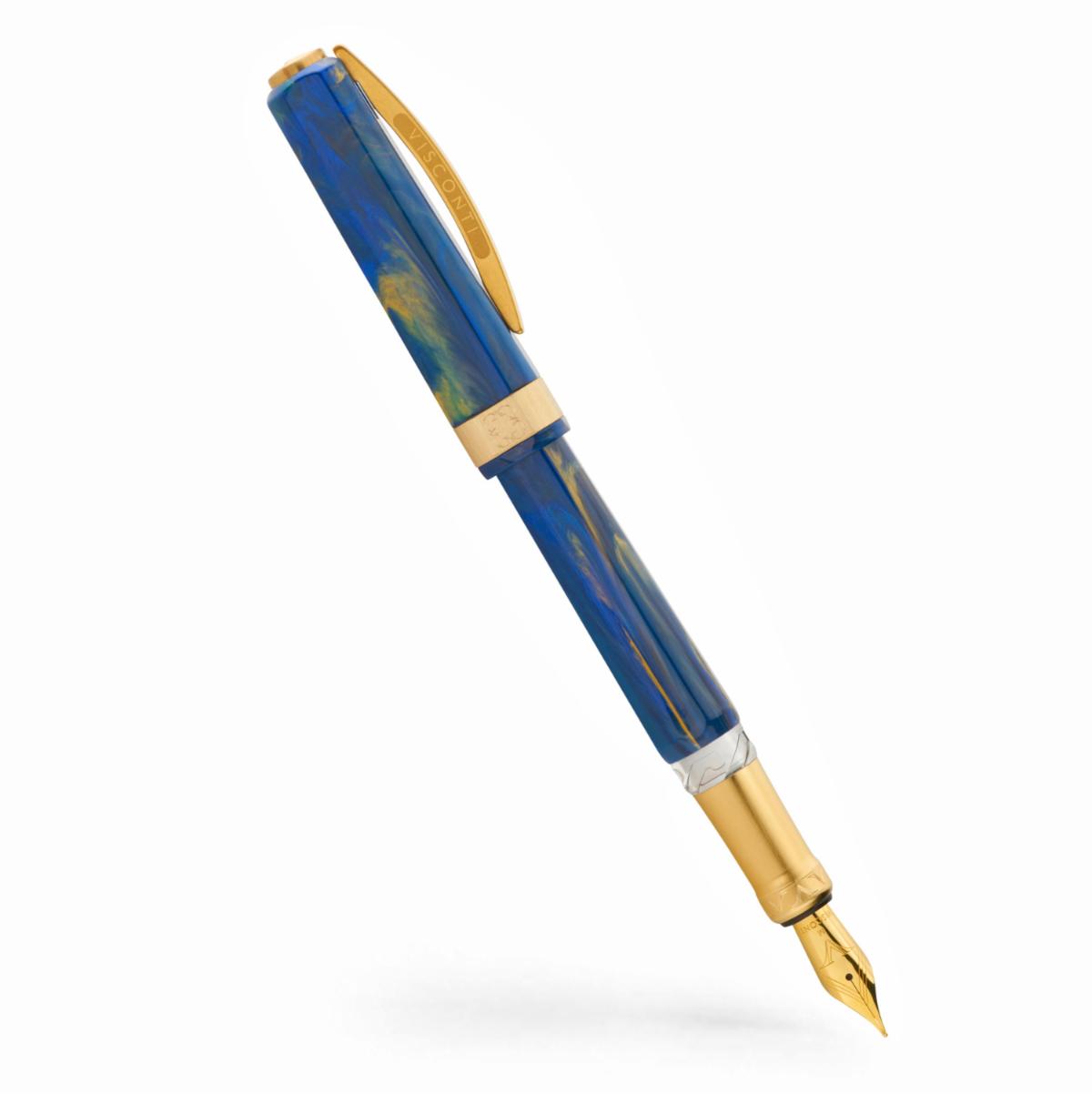 Visconti Opera Gold Blue Fountain Pen