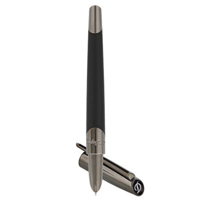 ST Dupont Defi Millenium Matte Black & Gunmetal Fountain Pen
