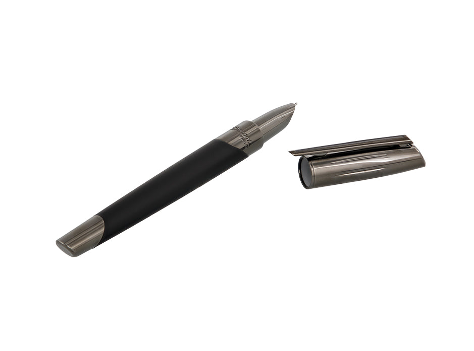 ST Dupont Defi Millenium Matte Black & Gunmetal Fountain Pen