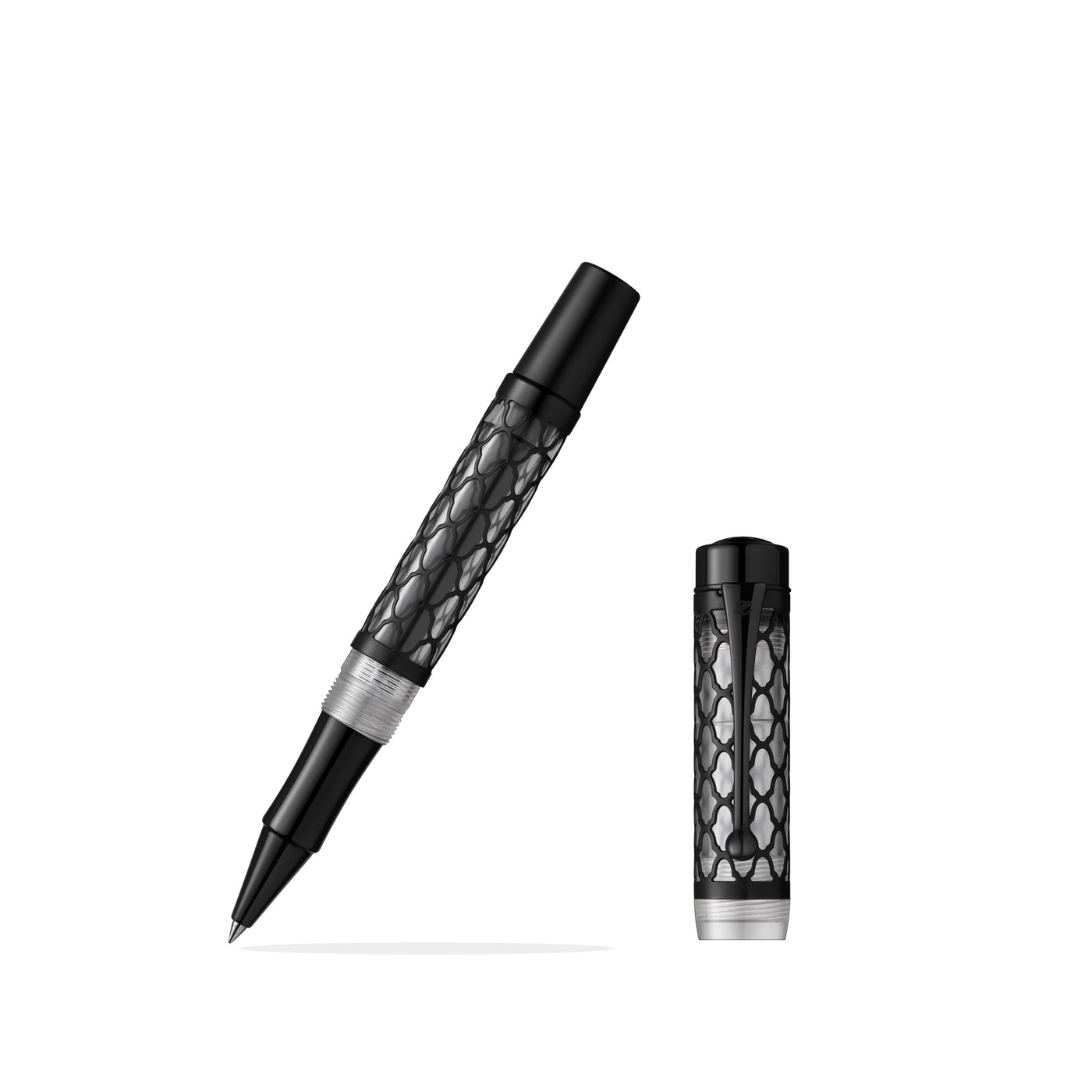 Laban Flora Black Rollerball Pen | Pen Place | Pen Store Since 1968