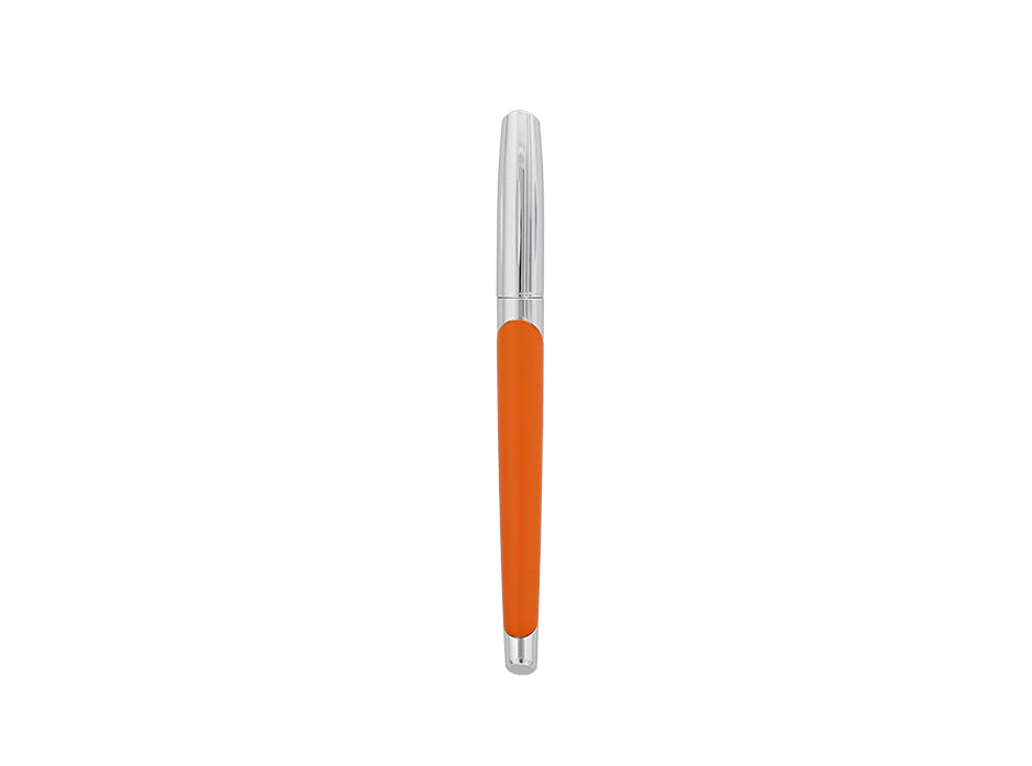 ST Dupont Defi Millenium Matte Orange & Silver Rollerball Pen