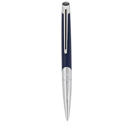 ST Dupont Defi Millenium Navy Blue & Gunmetal Ballpoint PenST Dupont Defi Millenium Navy Blue & Silver Ballpoint Pen