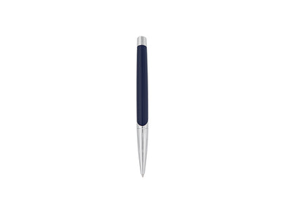 ST Dupont Defi Millenium Navy Blue & Silver Ballpoint Pen