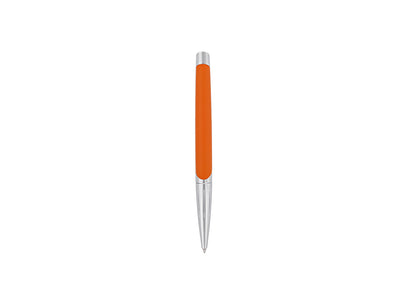 ST Dupont Defi Millenium Matte Orange & Silver Ballpoint Pen
