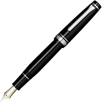 Sailor Pro Gear Black & Silver Fountain Pen