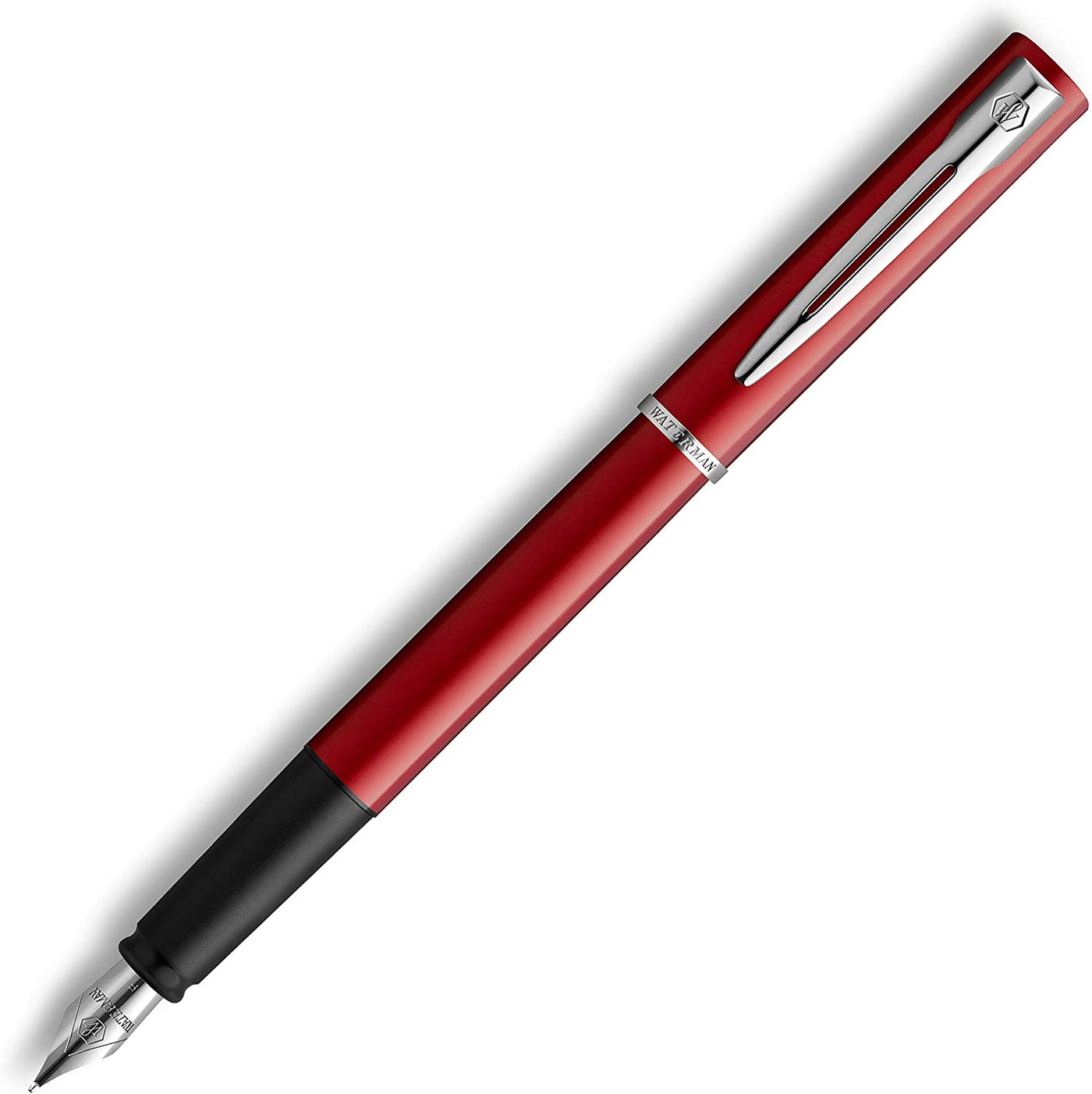 Waterman Allure Red Lacquer & Chrome Fountain Pen | Pen Place