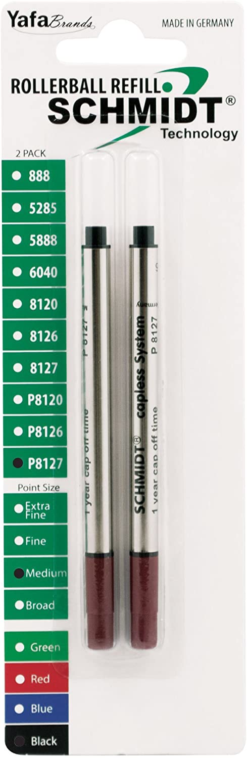 Schmidt Capless Rollerball Refill Schmidt P8127 Schmidt P8126