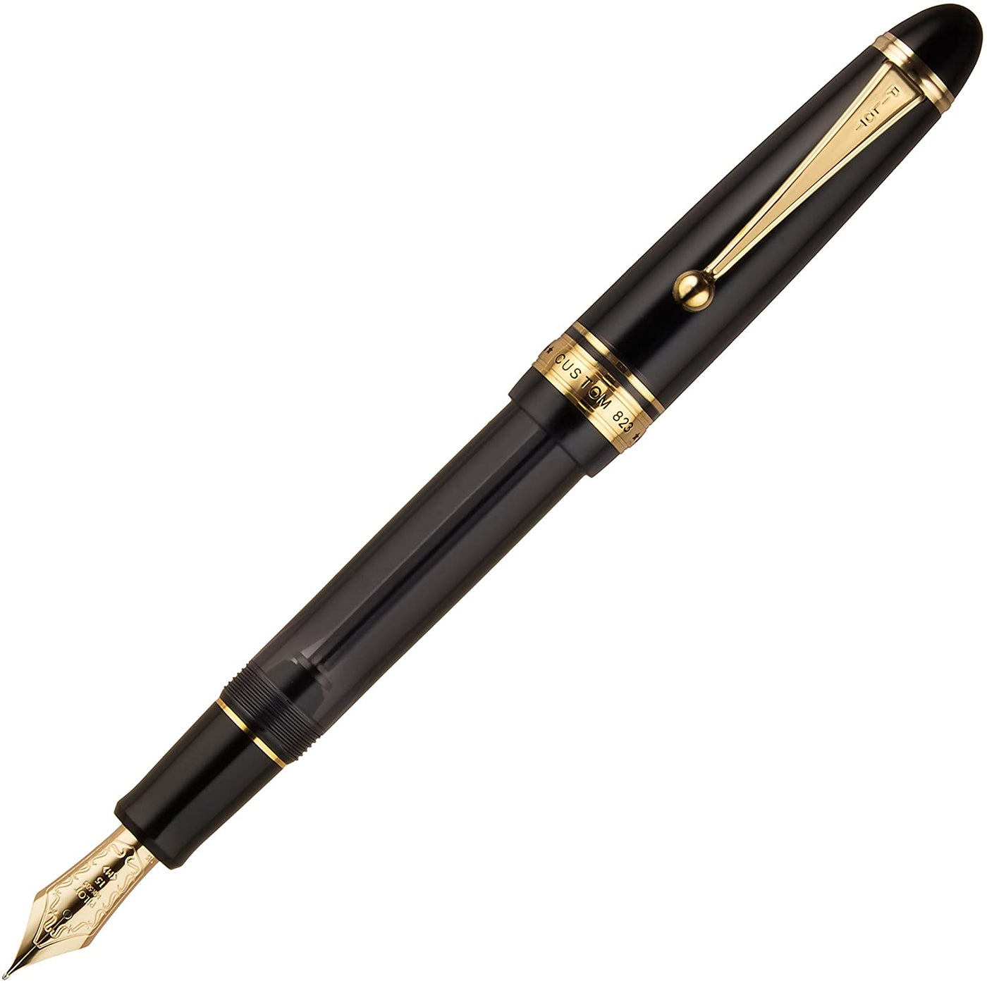 Pilot Custom 823 Black Smoke Fountain Pen | 60470 | Pen Place