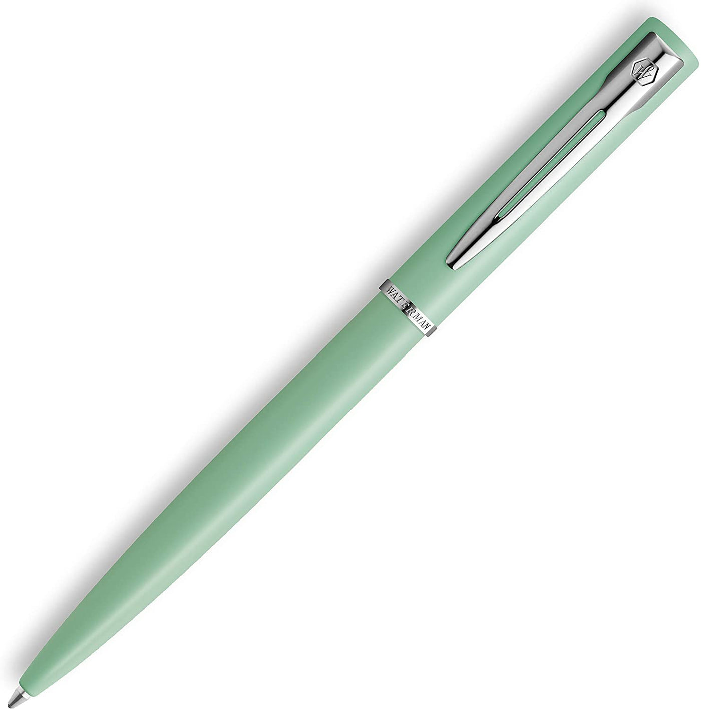 Waterman Allure Pastel Green Lacquer & Chrome Ballpoint Pen | Pen Place