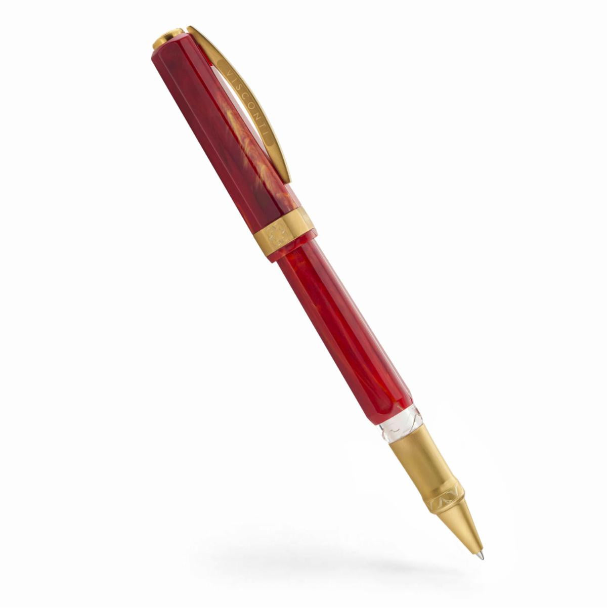 Visconti Opera Gold Red Rollerball Pen
