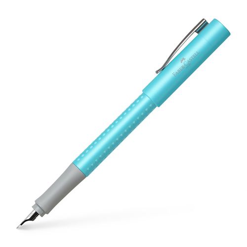 Faber-Castell Grip 2011 Pearl Turquoise Fountain Pen | 140986 | Pen Place