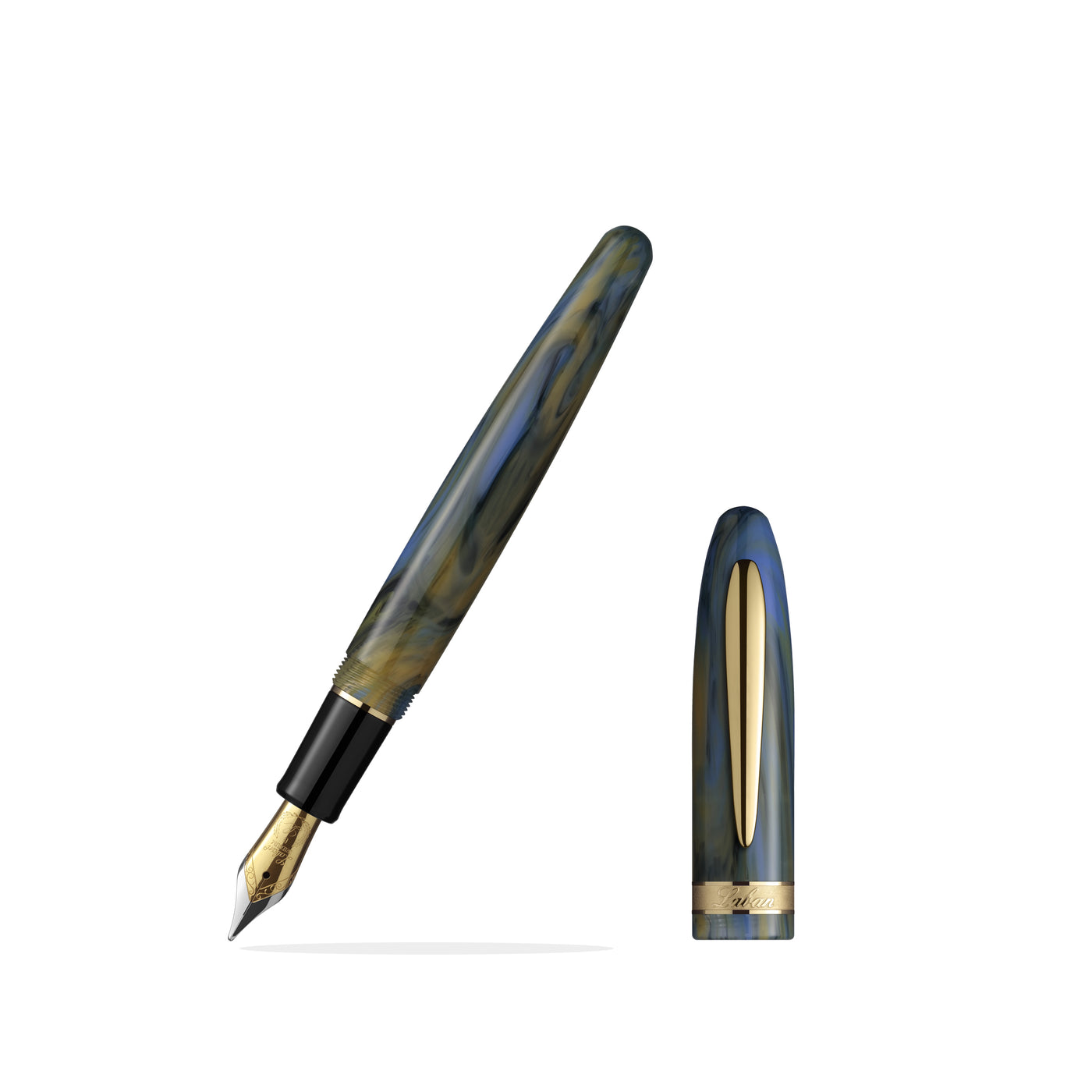 Laban Taroko Sunrise Blue Fountain Pen | Pen Place | Pen Store Since 1968