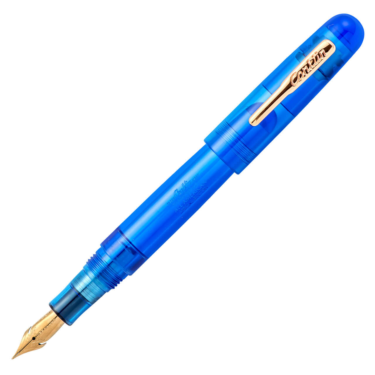 Conklin All American Eyedropper Blue Fountain Pen