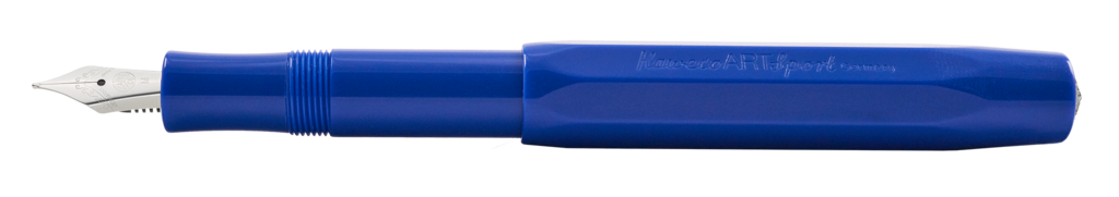 Kaweco Art Sport Real Blue Acrylic Fountain Pen | 10001659 | Pen Place