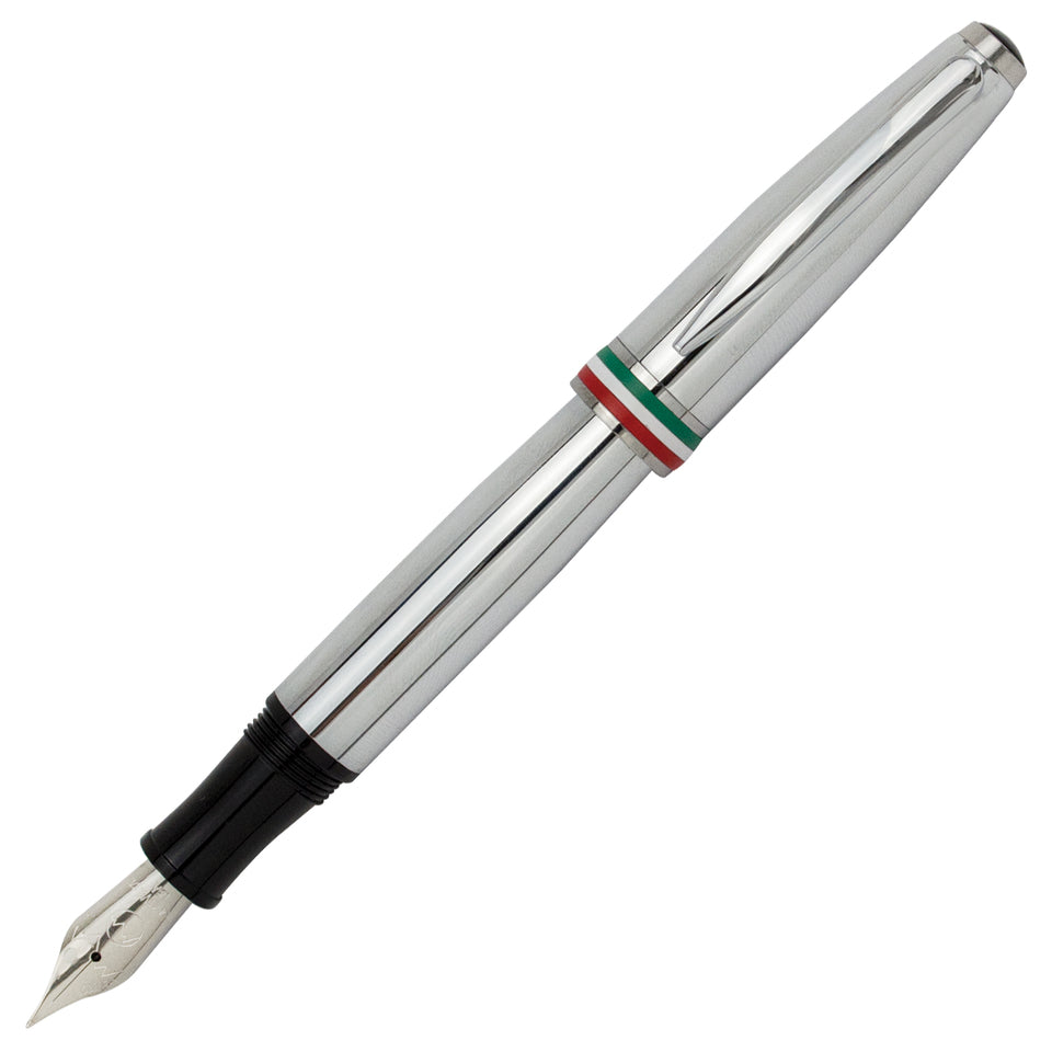 Monteverde Aldo Domani Italia Chrome Fountain Pen