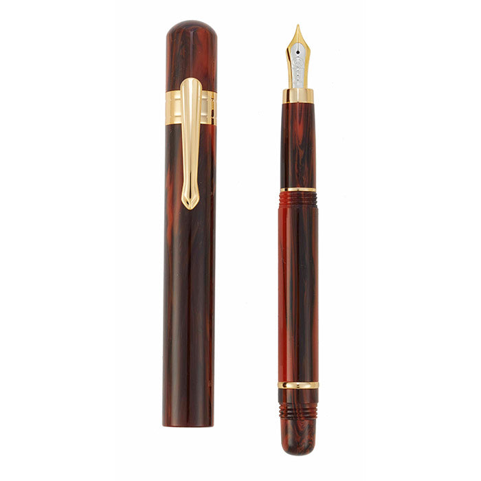 Taccia Covenant SE Persimmon Winds 14kt Gold Nib Fountain Pen