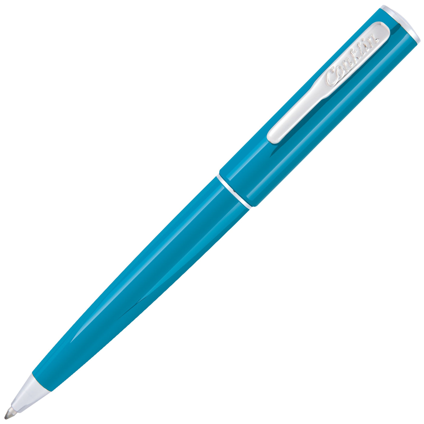 Conklin Coronet Turquoise Ballpoint Pen | Pen Store | Pen Place Since 1968