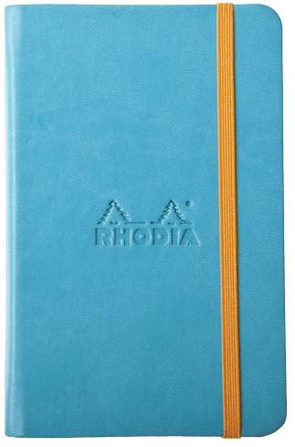 Rhodia - Rhodiarama Webnotebooks 3 1/2 x 5 1/2 Lined 96 Sheets Turquoise | 118647 | Pen Place