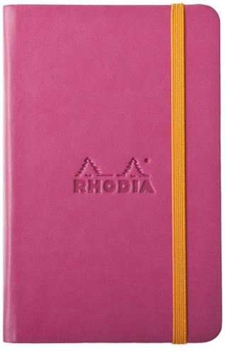 Rhodia - Rhodiarama Webnotebooks 3 1/2 x 5 1/2 Lined 96 Sheets Raspberry | 118652r | Pen Place