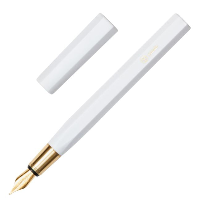 ystudio Resin White Fountain Pen | Pen Store | Pen Place Since 1968