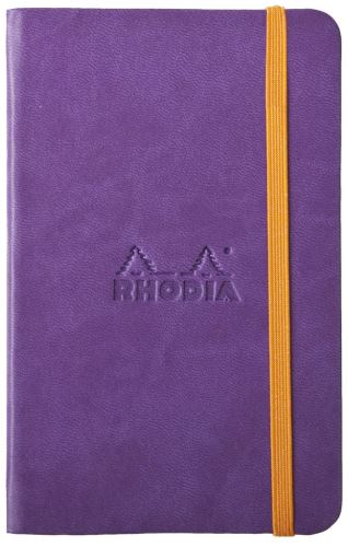 Rhodia - Rhodiarama Webnotebooks 3 1/2 x 5 1/2 Lined 96 Sheets Purple | 118650 | Pen Place