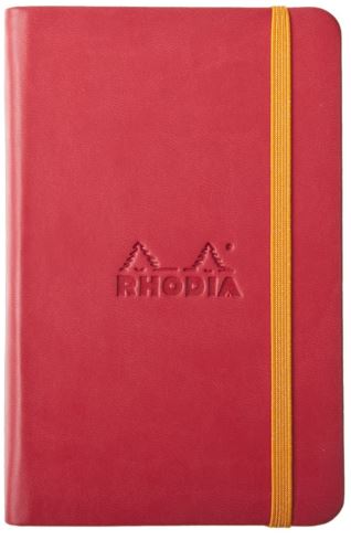 Rhodia - Rhodiarama Webnotebooks 3 1/2 x 5 1/2 Lined 96 Sheets Poppy | 118653 | Pen Place