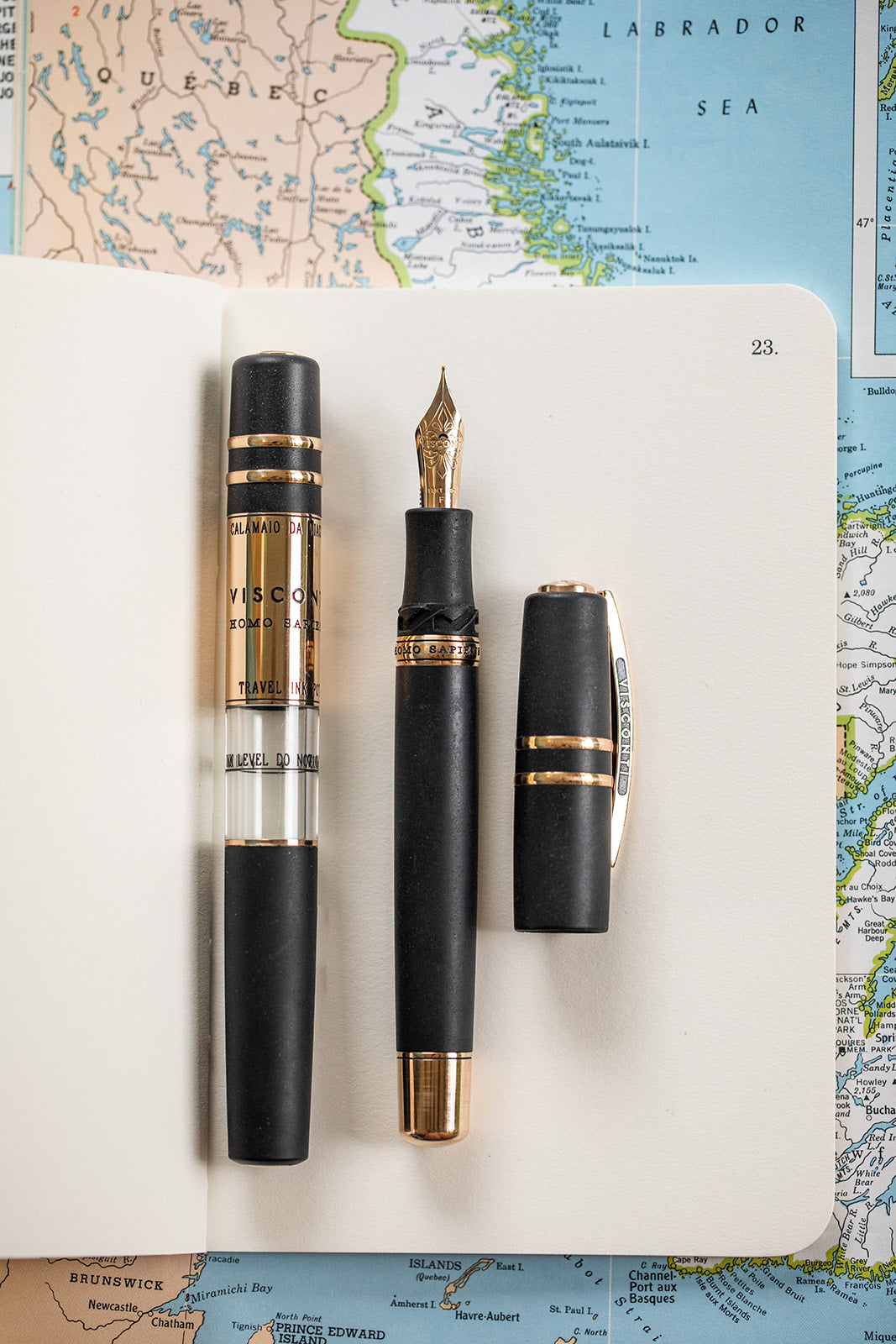 Visconti Homo Sapiens Bronze Age Travel Edition Fountain Pen