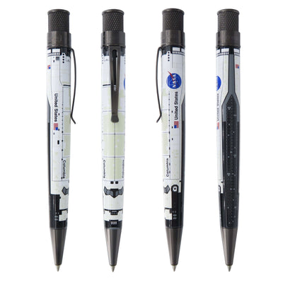 Retro 1951 Tornado Columbia Space Shuttle Rollerball Pen