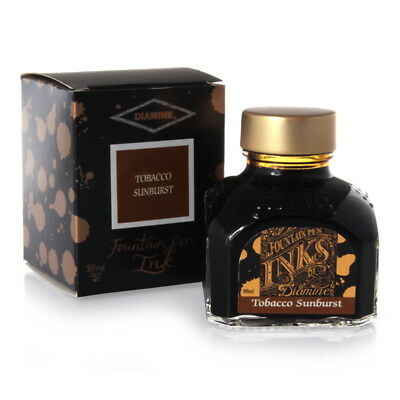 Diamine Bottled Ink 80ml Guitar Tobacco Burst | G705 | Pen Place