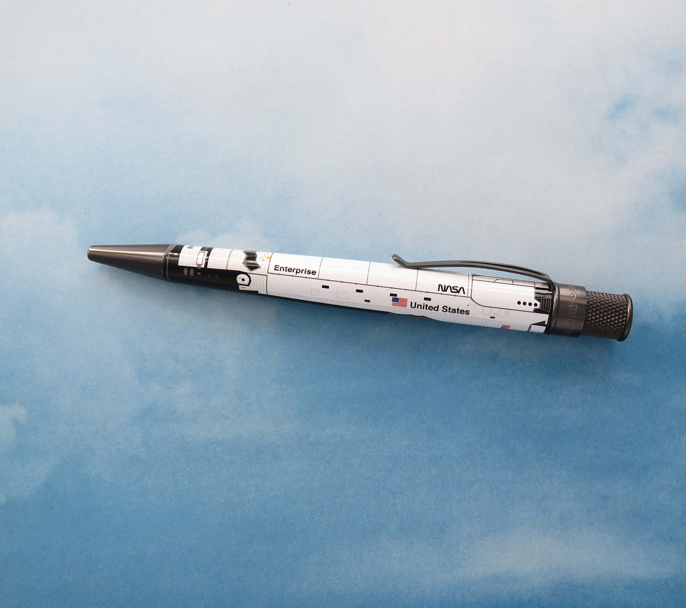Retro 1951 Tornado Enterprise Space Shuttle Rollerball Pen