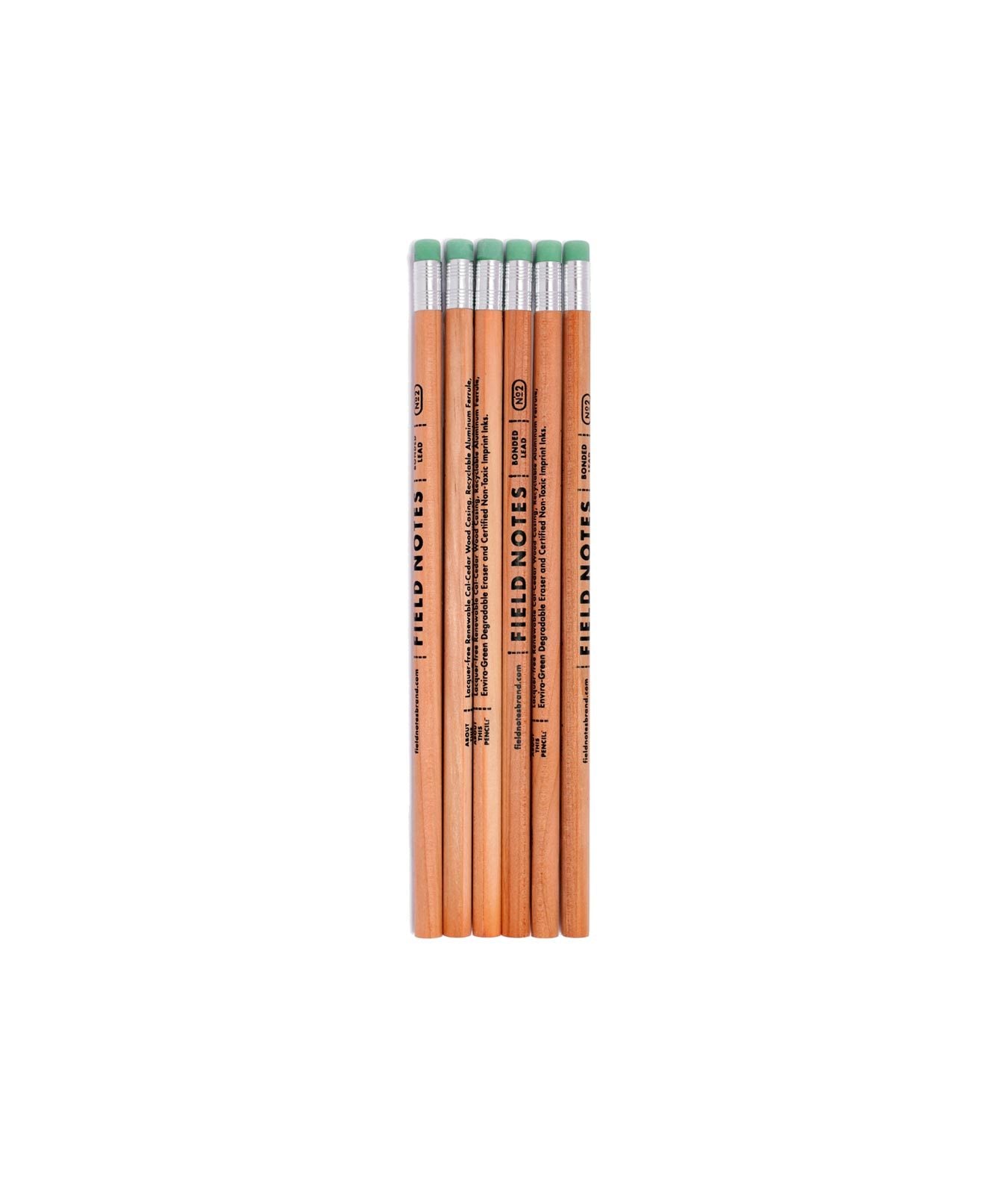 Field Notes Woodgrain Pencil 6 Pack