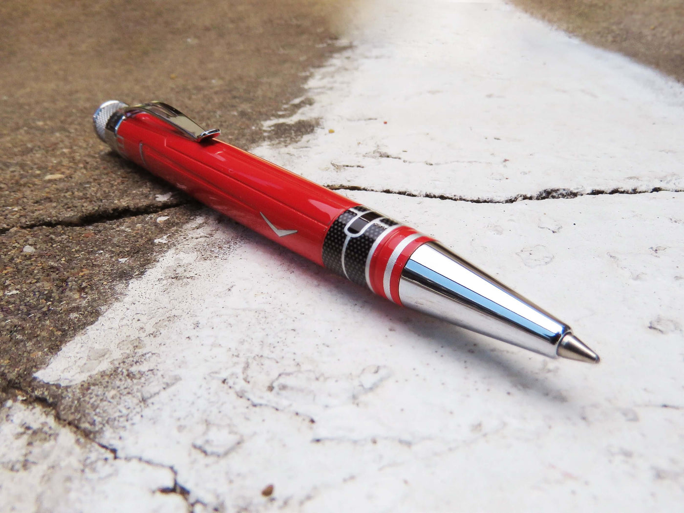 Retro 1951 Tornado Poppers First Ride Rollerball Pen