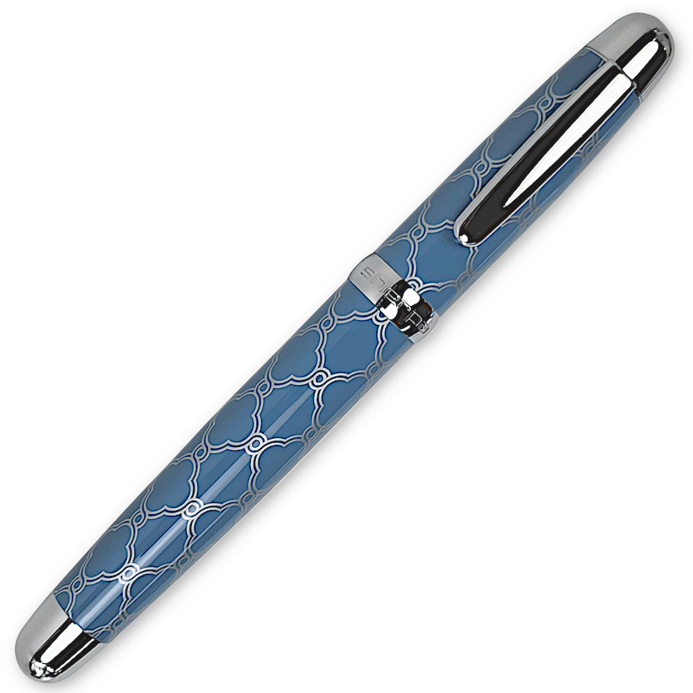 Sherpa Window Panes Frosted Blue Pen Cover