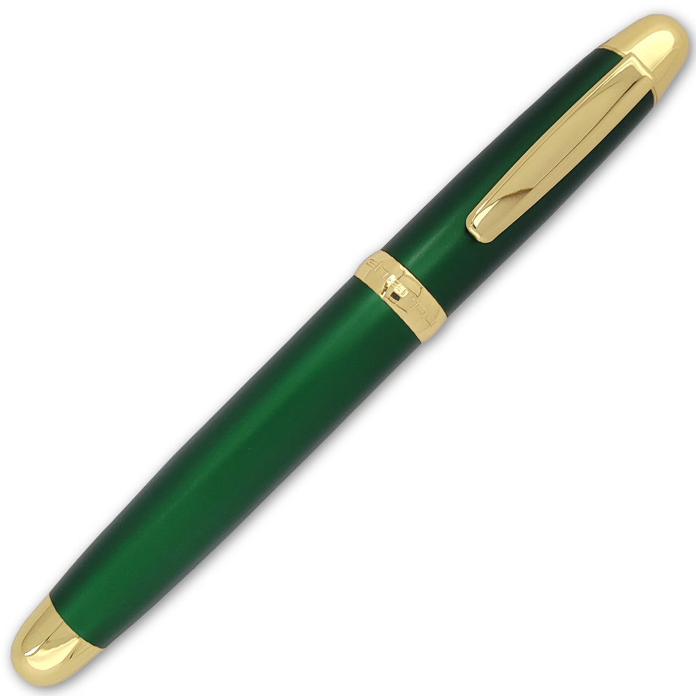 Sherpa Forever Green and Gold Pen Cover