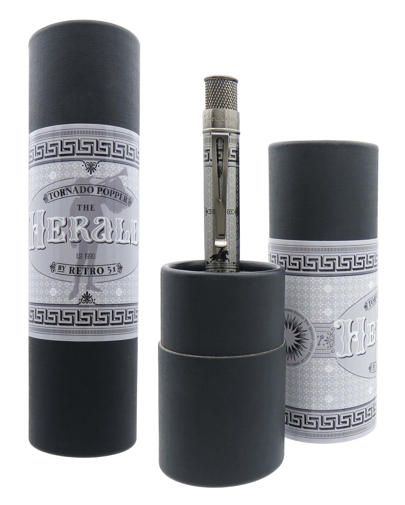Retro 1951 Tornado Poppers Herald Rollerball Pen