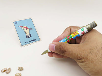 Retro 1951 Tornado Poppers Loteria Rollerball Pen