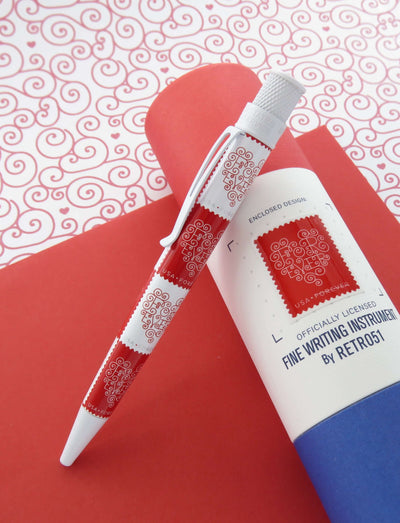 Retro 1951 Tornado U.S. Postal Service Love Stamp 2015 Rollerball Pen