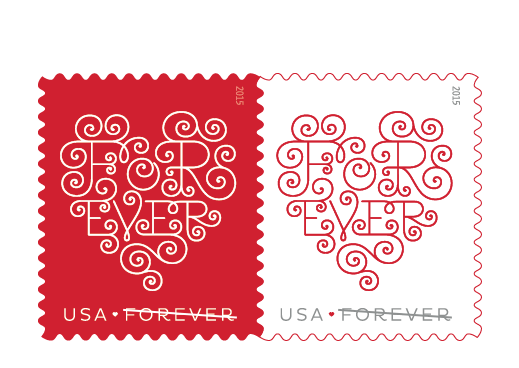 Retro 1951 Tornado U.S. Postal Service Love Stamp 2015 Rollerball Pen