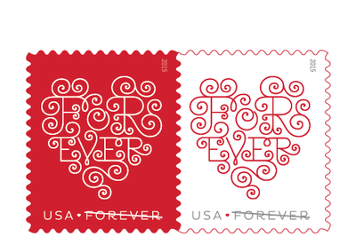 Retro 1951 Tornado U.S. Postal Service Love Stamp 2015 Rollerball Pen