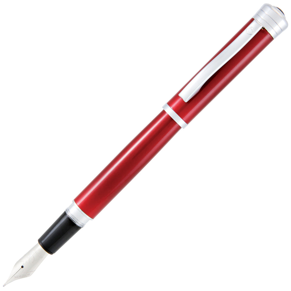 Monteverde Strata Red Fountain Pen | Pen Store | Pen Place Since 1968