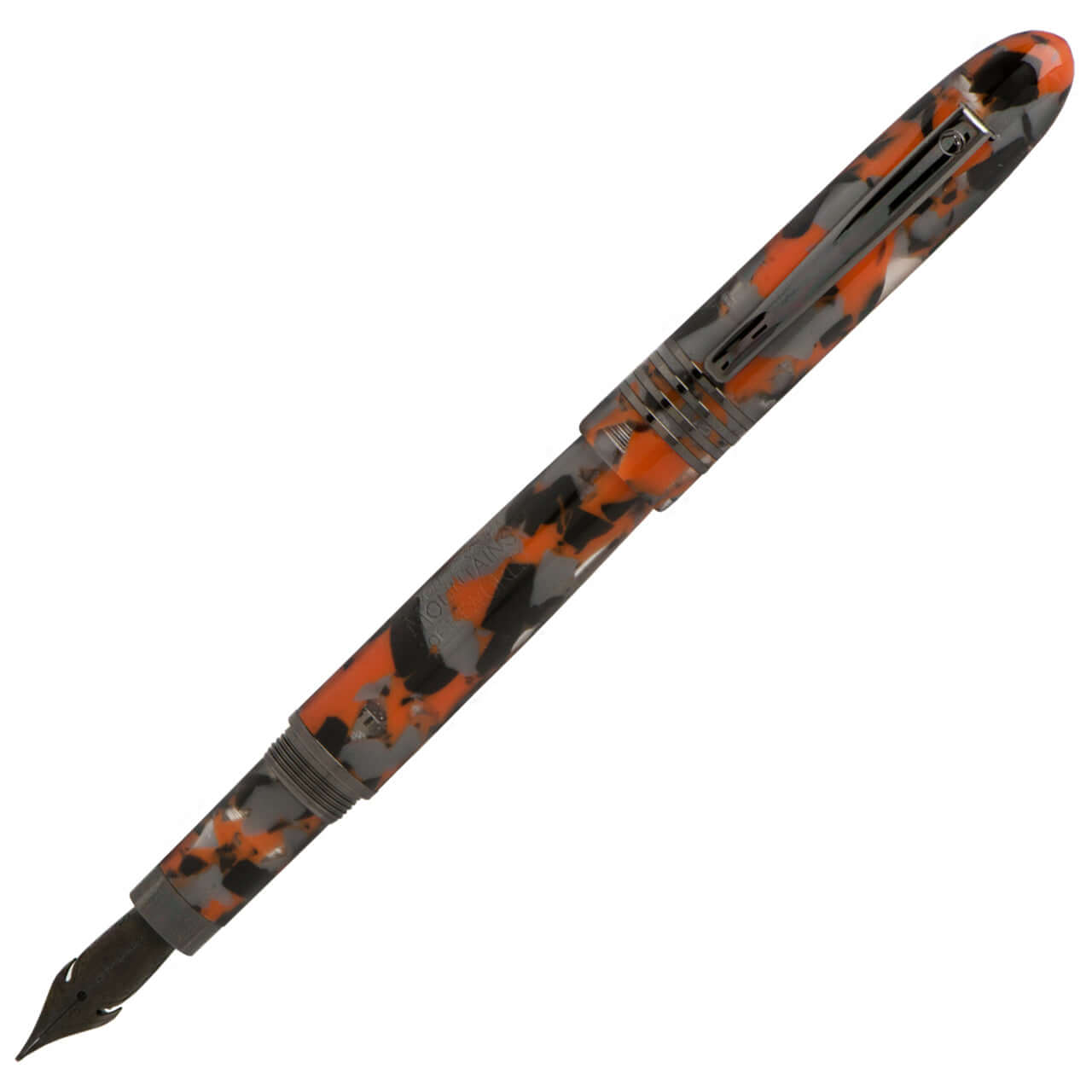 Monteverde Mountains of the World Orange Fountain Pen