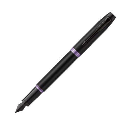 Parker IM Vibrant Rings Amethyst Purple Fountain Pen