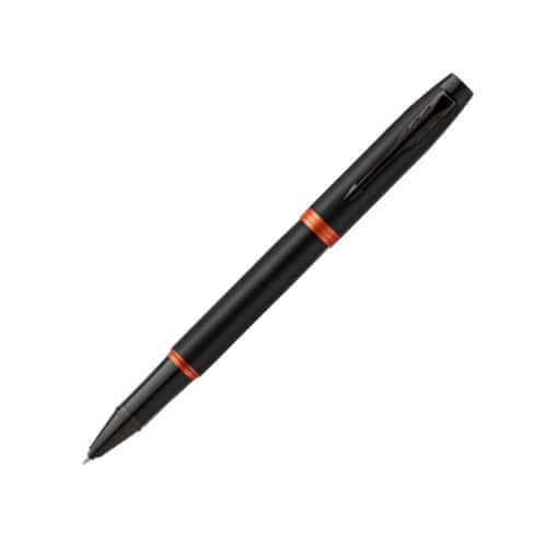 Parker IM Vibrant Rings Flame Orange Rollerball Pen