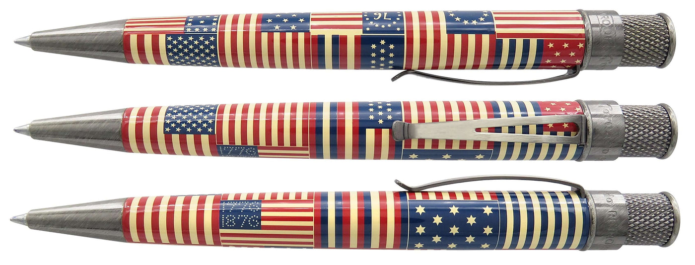 Retro 1951 Tornado Metalsmith Patriot Rollerball Pen | VRR-1961 | Pen Place