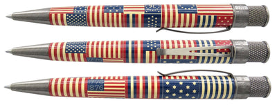 Retro 1951 Tornado Metalsmith Patriot Rollerball Pen | VRR-1961 | Pen Place