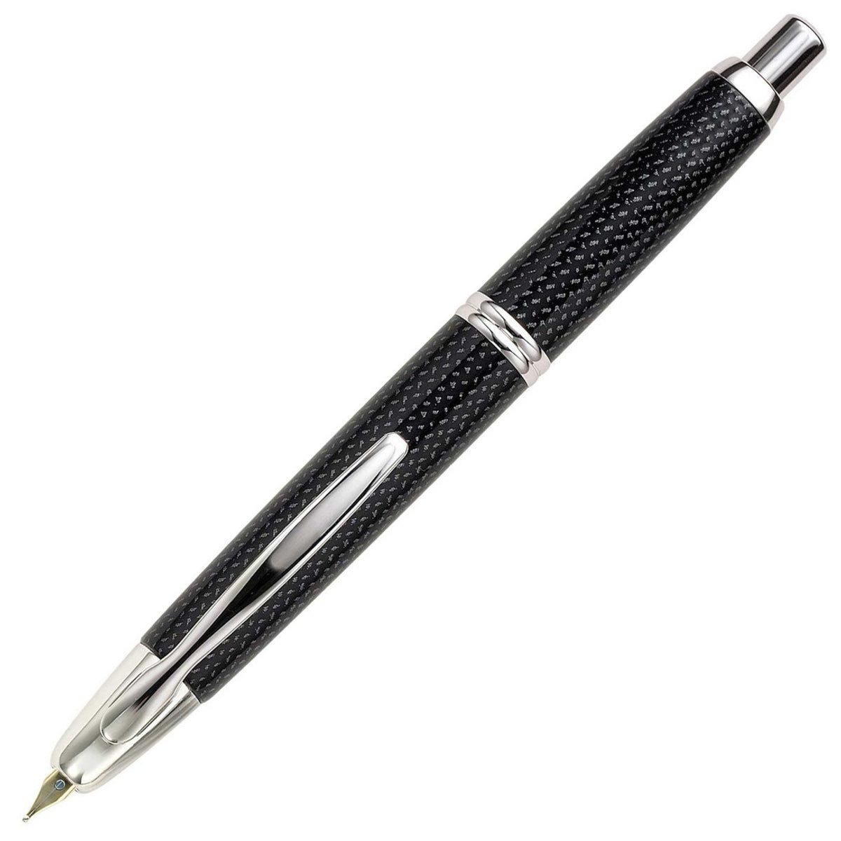 Pilot Vanishing Point Black Carbonesque Fountain Pen