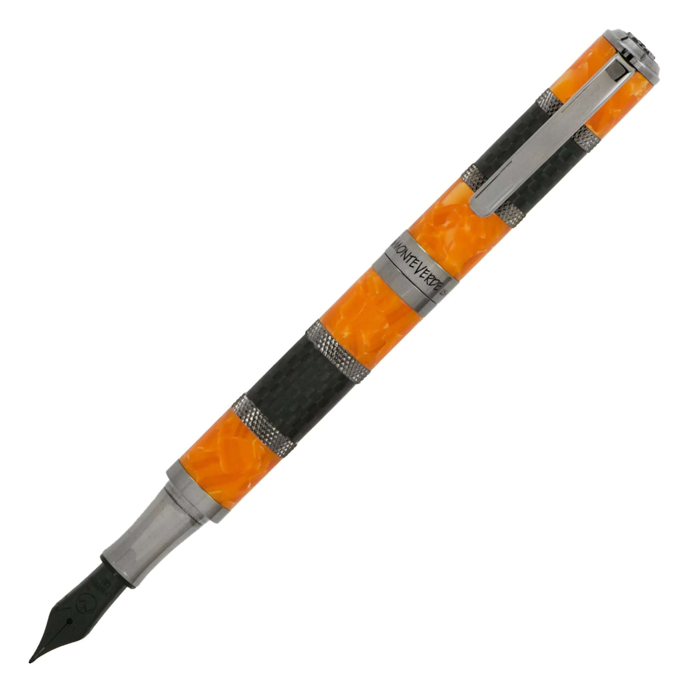 Monteverde Regatta Sport Orange/Carbon Fountain Pen