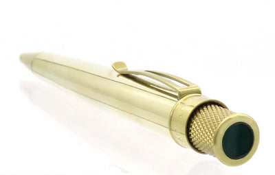 Retro 1951 Tornado Metalsmith Raw Brass Rollerball Pen